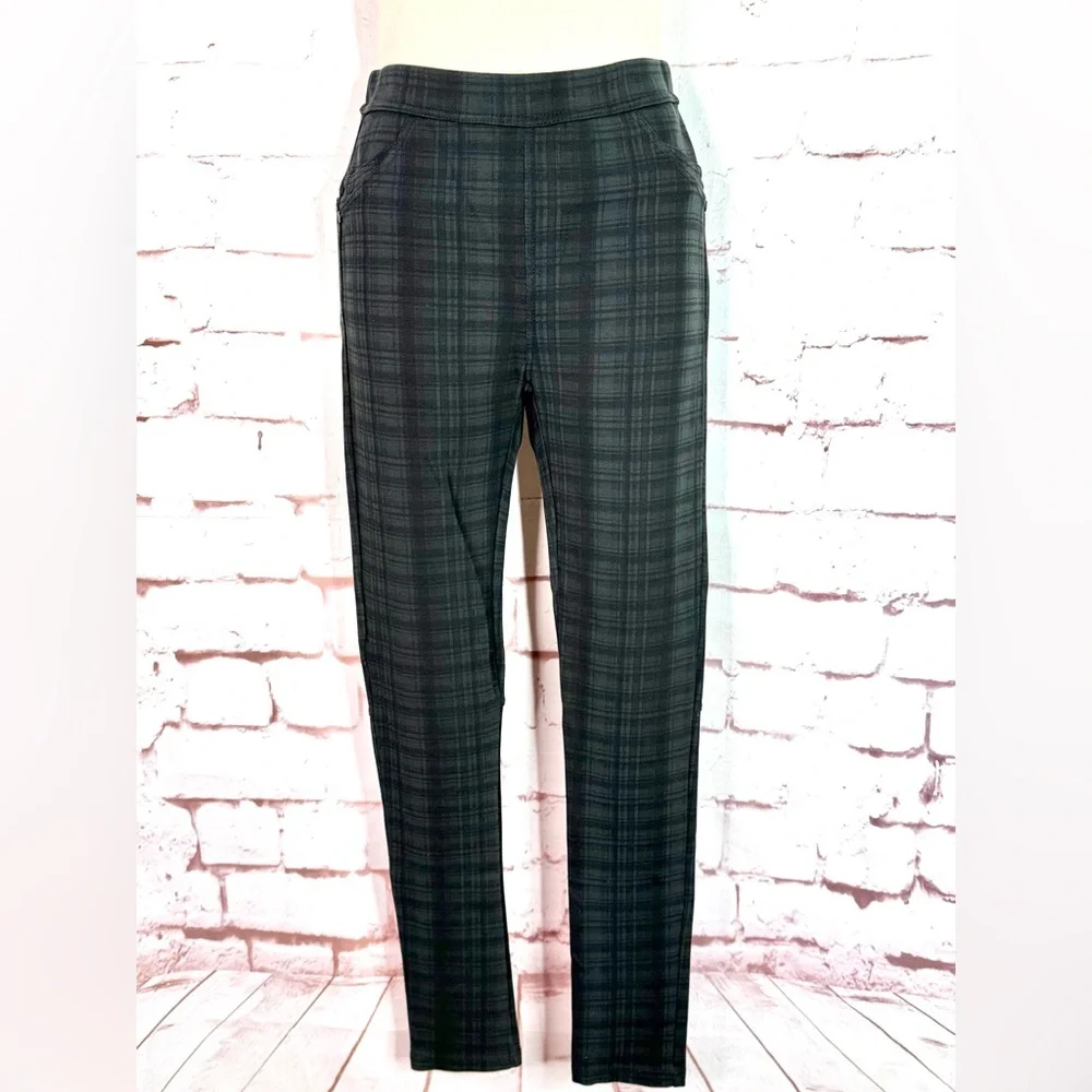 ANTHRO x SANCTUARY 25” waist Grey and Black Plaid Grease Legging pant Size Small - Picture 3 of 14
